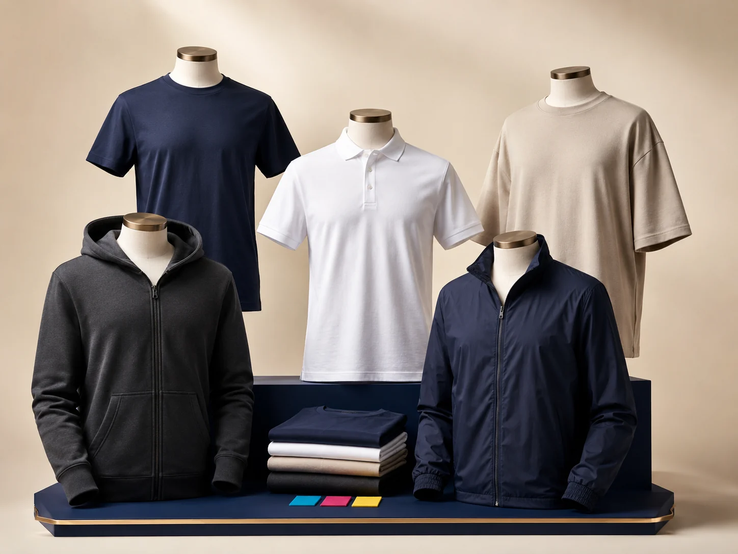 Custom round-neck, polo, oversized and branded T-shirts by The Print Mart
